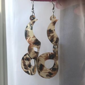🌟 Leopard earrings 🌟